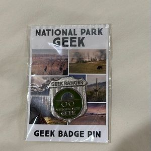 National Park Geek Pin